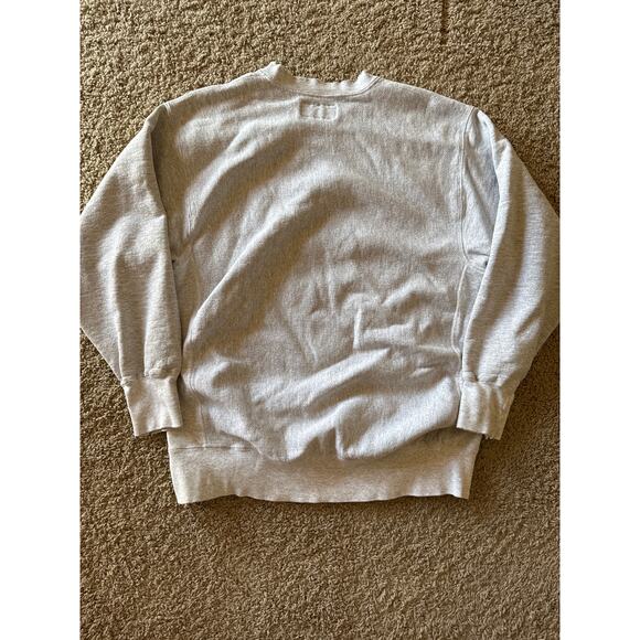 Vintage North Dakota State Jansport Reverse Weave XXL Heather Gray Crewneck - Picture 6 of 9